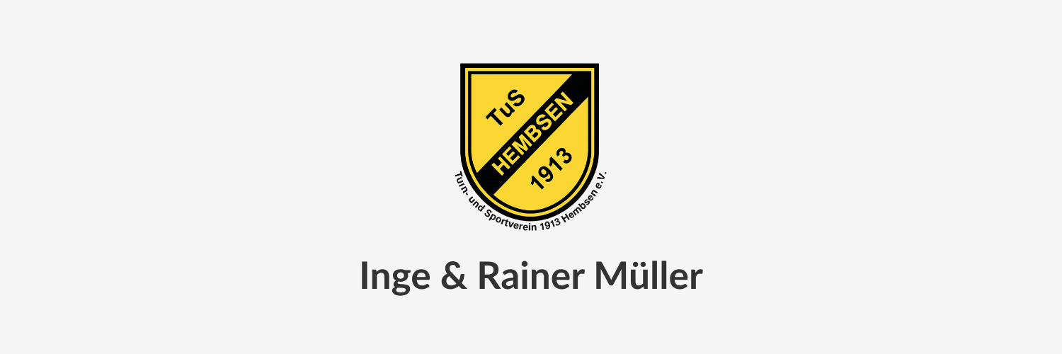 Dies ist das Logo des Sponsors Inge & Rainer Müller.