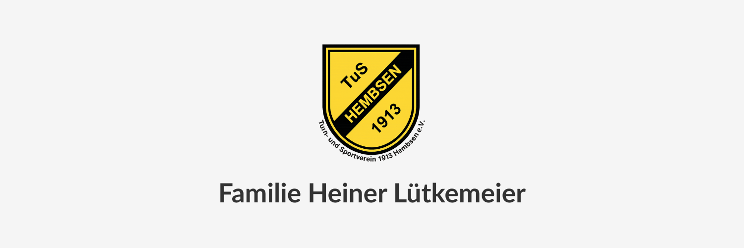 Dies ist das Logo des Sponsors Familie Heiner Lütkemeier.