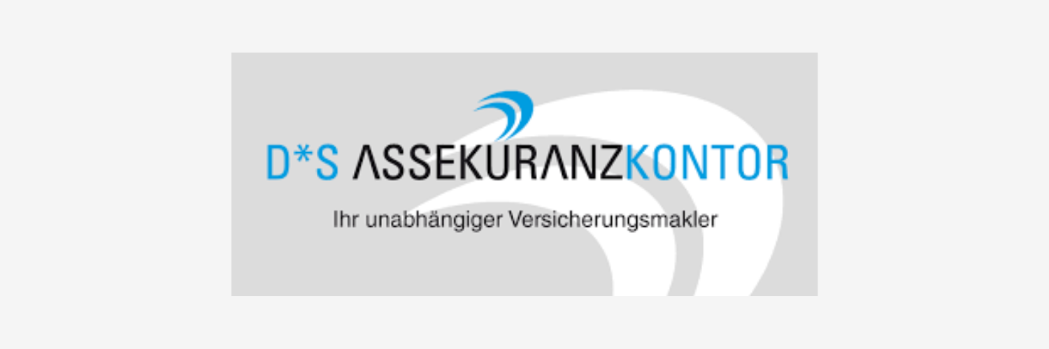 Dies ist das Logo des Sponsors D*S Assekuranzkontor.