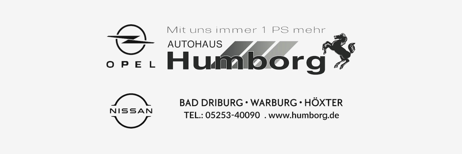 Dies ist das Logo des Sponsors Opel Humborg.
